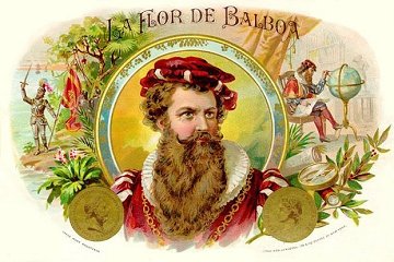LFD Balboa cigar label