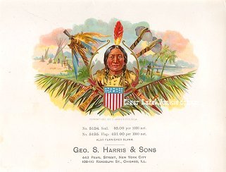 La Alfareta cigar box label