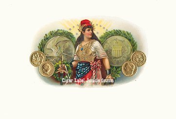 La Capitana inner cigar label