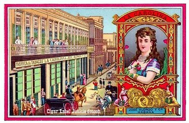 La Carolina cigar label