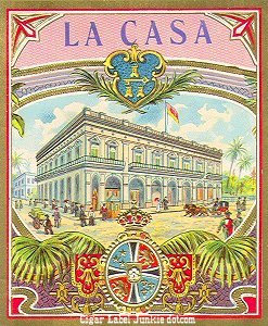 La Casa- cigar label