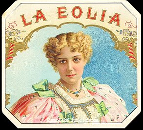 La Eolia-outer cigar label