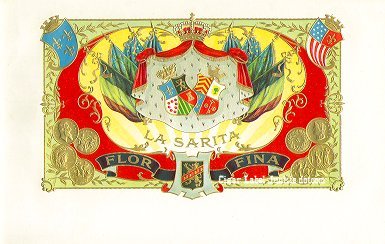 La Sarita inner cigar label