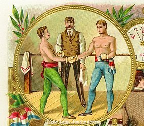 Last Round- cigar box label