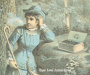 Little Bo Peep- cigar box label