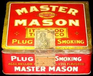 Master Mason Tin- cigar box label