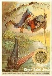 M Thread cigar label