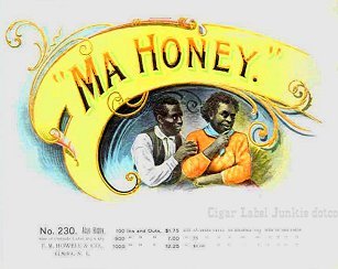 Ma Honey cigar label