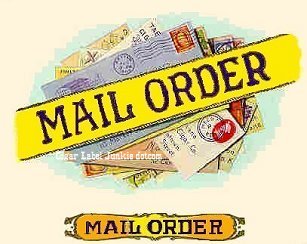 Mail Order cigar box label