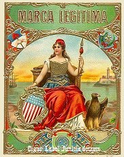 Marca Legitima cigar label