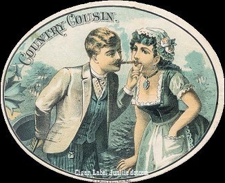 Country Cousin- cigar box label