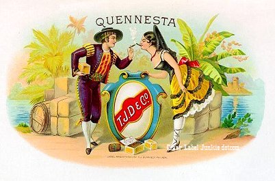 NAME- cigar box label