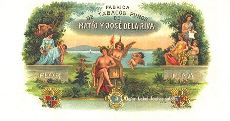 Mateo Y Jose cigar box label