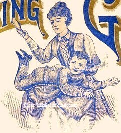 Spanking Good- cigar box label