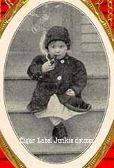 Little Edmund- cigar box label