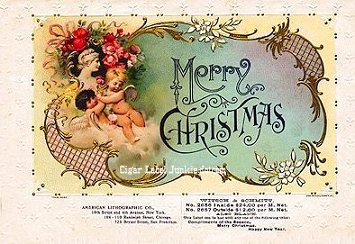 Merry C_4 cigar box label