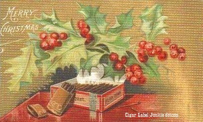 Merry C_5 cigar box label