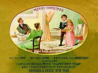 Merry C_9 cigar box label