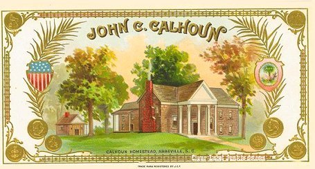 Calhoun- cigar box label