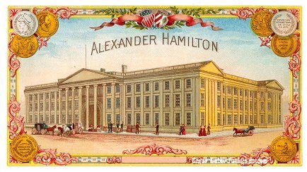 Hamilton- cigar box label
