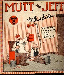 Mutt Jeff cigar box label