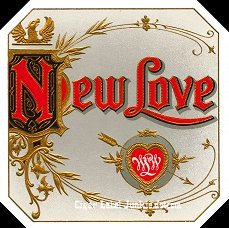 New Love cigar label