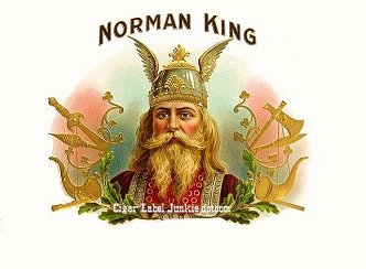 Norman King-cigar box label
