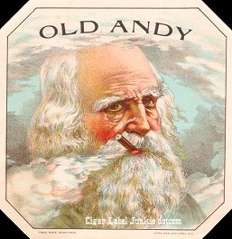 Old Andy- cigar box label
