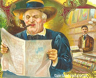 Old Judge-outer cigar box label