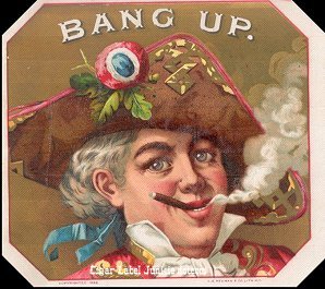 Bang Up- cigar box label