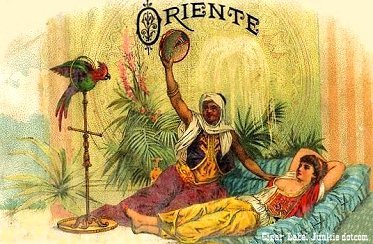 Oriente- cigar box label