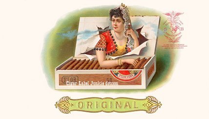 Original-cigar box label