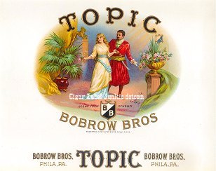 Otello cigar box label