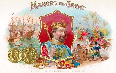 Manoel- cigar box label