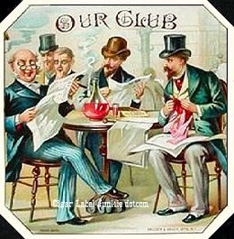 Our Club- cigar box label