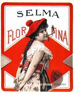 Selma- cigar box label