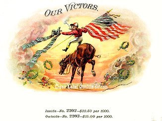 Our Victors-cigar box label