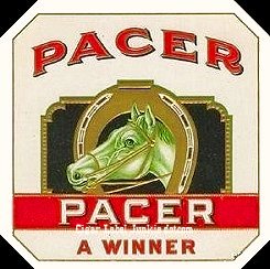 Pacer- cigar label