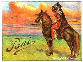 Pani cigar label