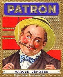 Patron cigar label