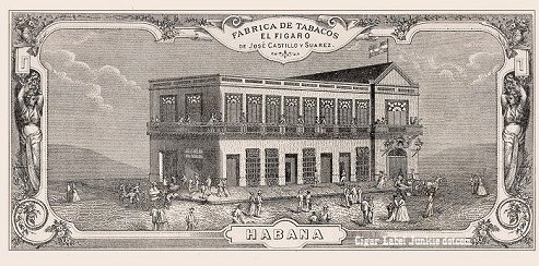 El Figaro- cigar box label