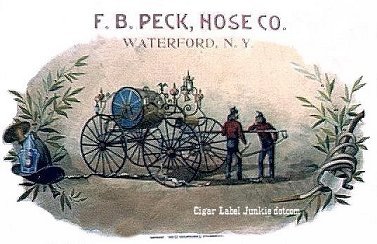 Peck Hose cigar box label