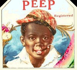 Peep cigar label