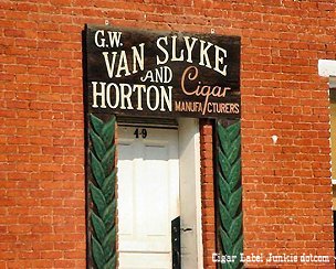 Entrance- cigar box label