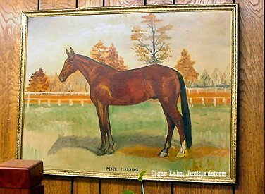 Panting- cigar box label