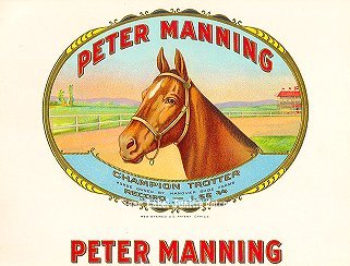 Peter Manning-cigar box label