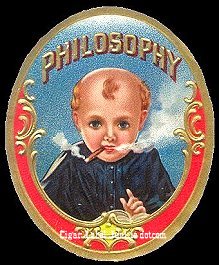 Philosophy cigar label