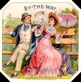 By The Way- cigar box label