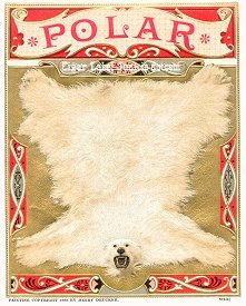 Polar- cigar box label