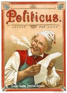 Politicus cigar label